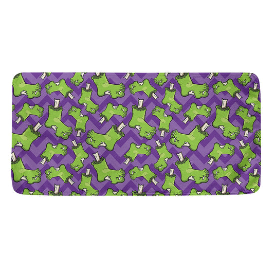 Zombie Foot Pattern Print Towel
