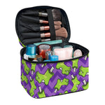 Zombie Foot Pattern Print Travel Makeup Bag