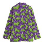 Zombie Foot Pattern Print Women's Blazer
