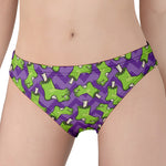 Zombie Foot Pattern Print Women's Panties