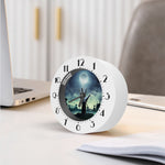 Zombie Hand Rising From Grave Print Alarm Clock