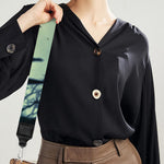 Zombie Hand Rising From Grave Print Bag Strap