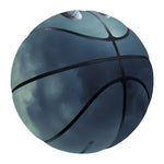 Zombie Hand Rising From Grave Print Basketball