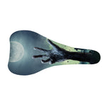 Zombie Hand Rising From Grave Print Bicycle Seat Cover