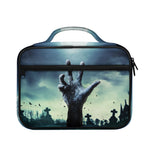 Zombie Hand Rising From Grave Print Briefcase Bible Bag