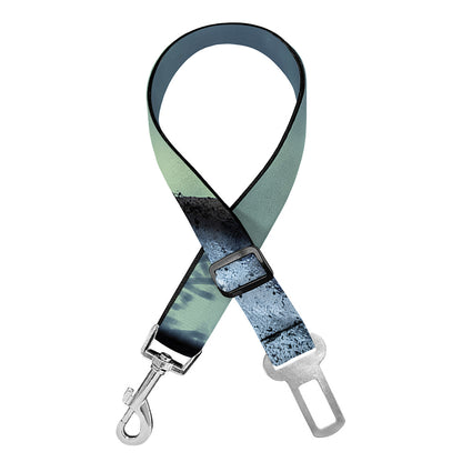 Zombie Hand Rising From Grave Print Dog Seat Belt