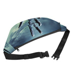 Zombie Hand Rising From Grave Print Fanny Pack