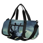 Zombie Hand Rising From Grave Print Gym Bag