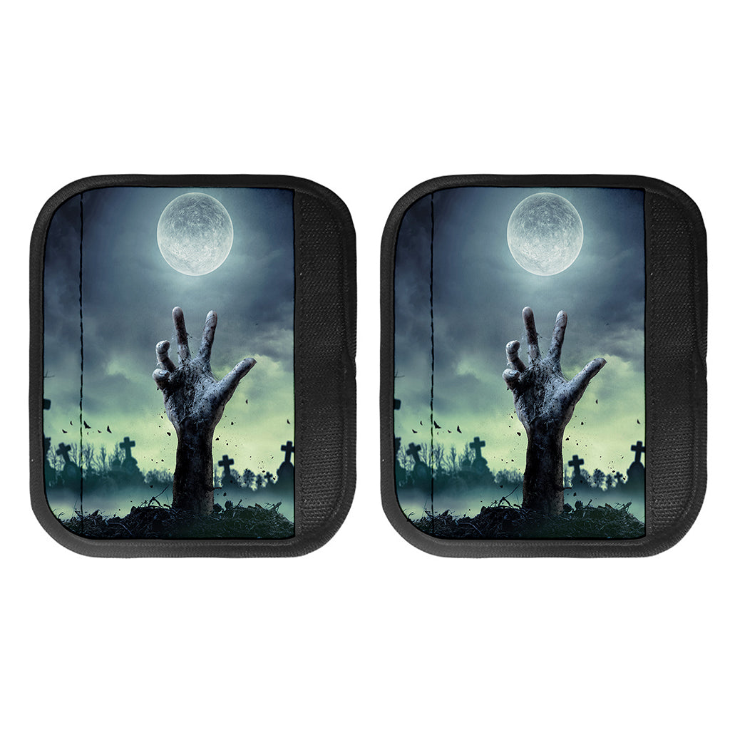 Zombie Hand Rising From Grave Print Handle Covers