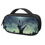 Zombie Hand Rising From Grave Print Insulin Cooler Travel Case