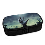 Zombie Hand Rising From Grave Print Insulin Cooler Travel Case