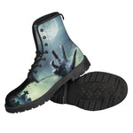 Zombie Hand Rising From Grave Print Backpack