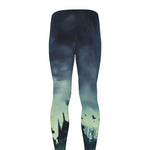 Zombie Hand Rising From Grave Print Men's leggings