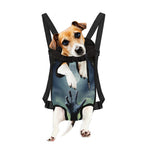 Zombie Hand Rising From Grave Print Pet Carrier Backpack