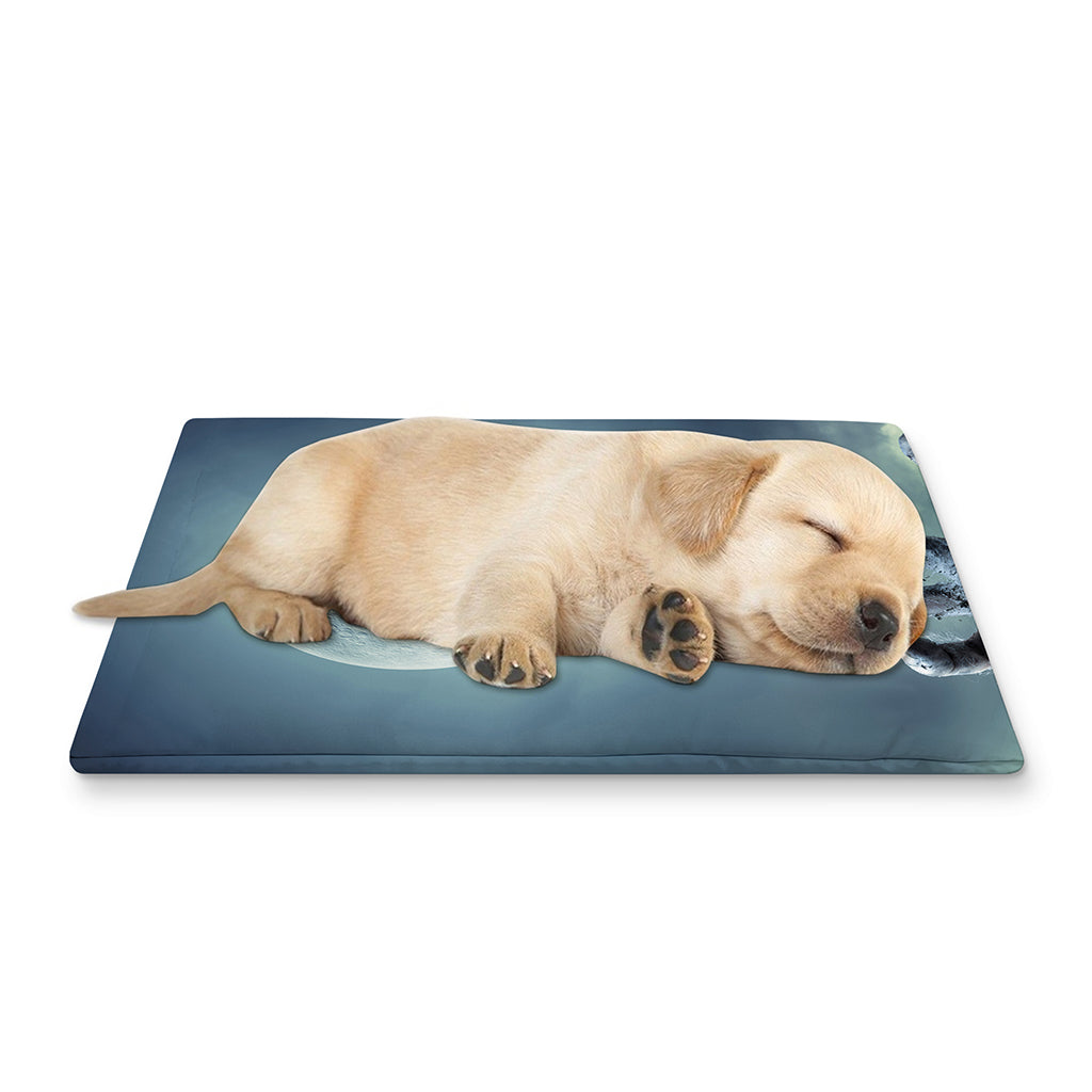 Zombie Hand Rising From Grave Print Pet Cooling Mat Cover