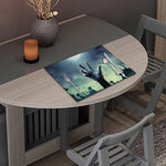 Zombie Hand Rising From Grave Print Placemat