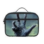 Zombie Hand Rising From Grave Print Portable Lunch Bag