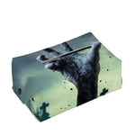 Zombie Hand Rising From Grave Print Rectangle Tissue Box Cover