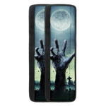 Zombie Hand Rising From Grave Print Refrigerator Handle Covers