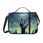 Zombie Hand Rising From Grave Print Shoulder Strap Bible Bag