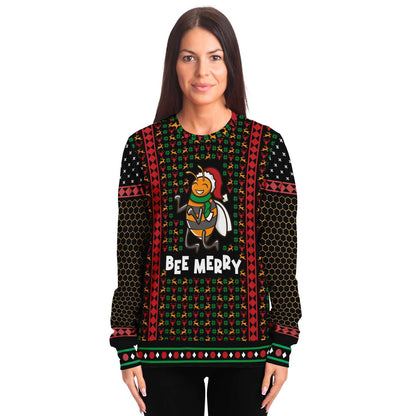 Bee Merry Ugly Christmas Sweater