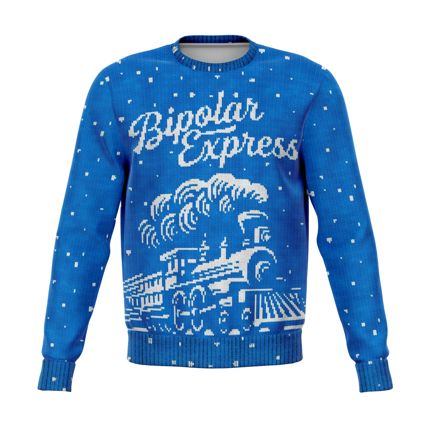 Bipolar Express Ugly Christmas Sweater