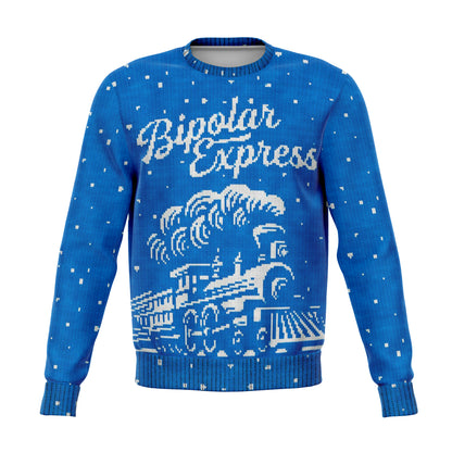 Bipolar Express Ugly Christmas Sweater