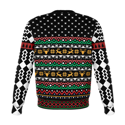 Naughty Or Nice Santa Bouncer Ugly Christmas Sweater