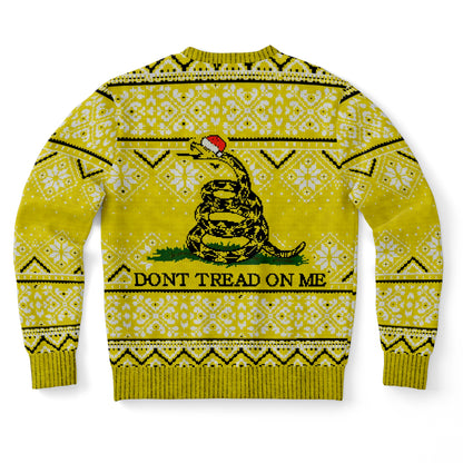 Don't Tread On Me Ugly Christmas Sweater