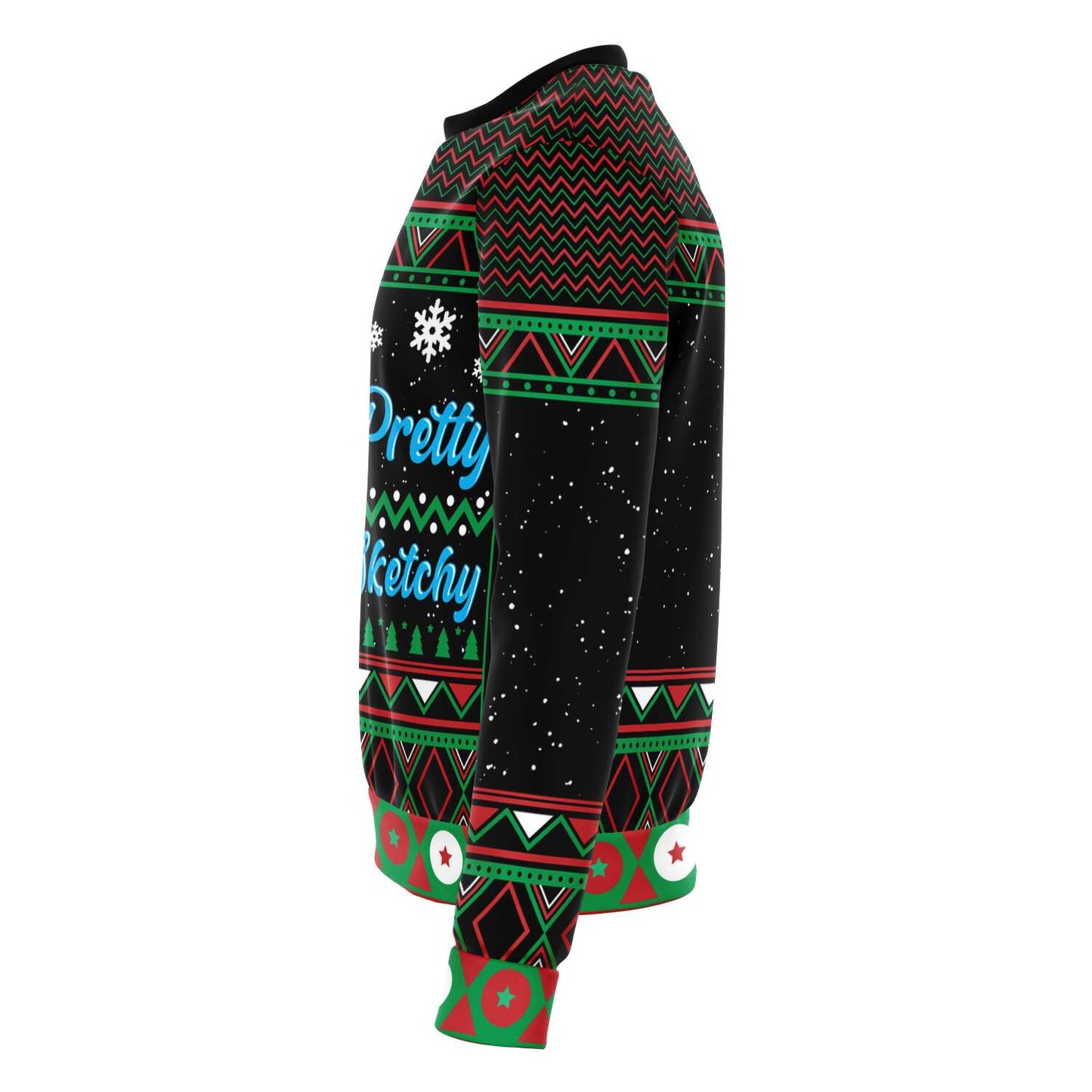 Pretty Sketchy Ugly Christmas Sweater