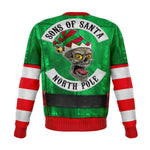 Elf Sons Of Santa North Pole Christmas Crewneck Sweatshirt