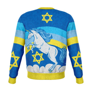 Jewnicorn Christmas Crewneck Sweatshirt