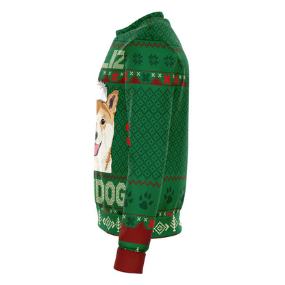Shiba Inu Feliz Navidog Ugly Christmas Sweater