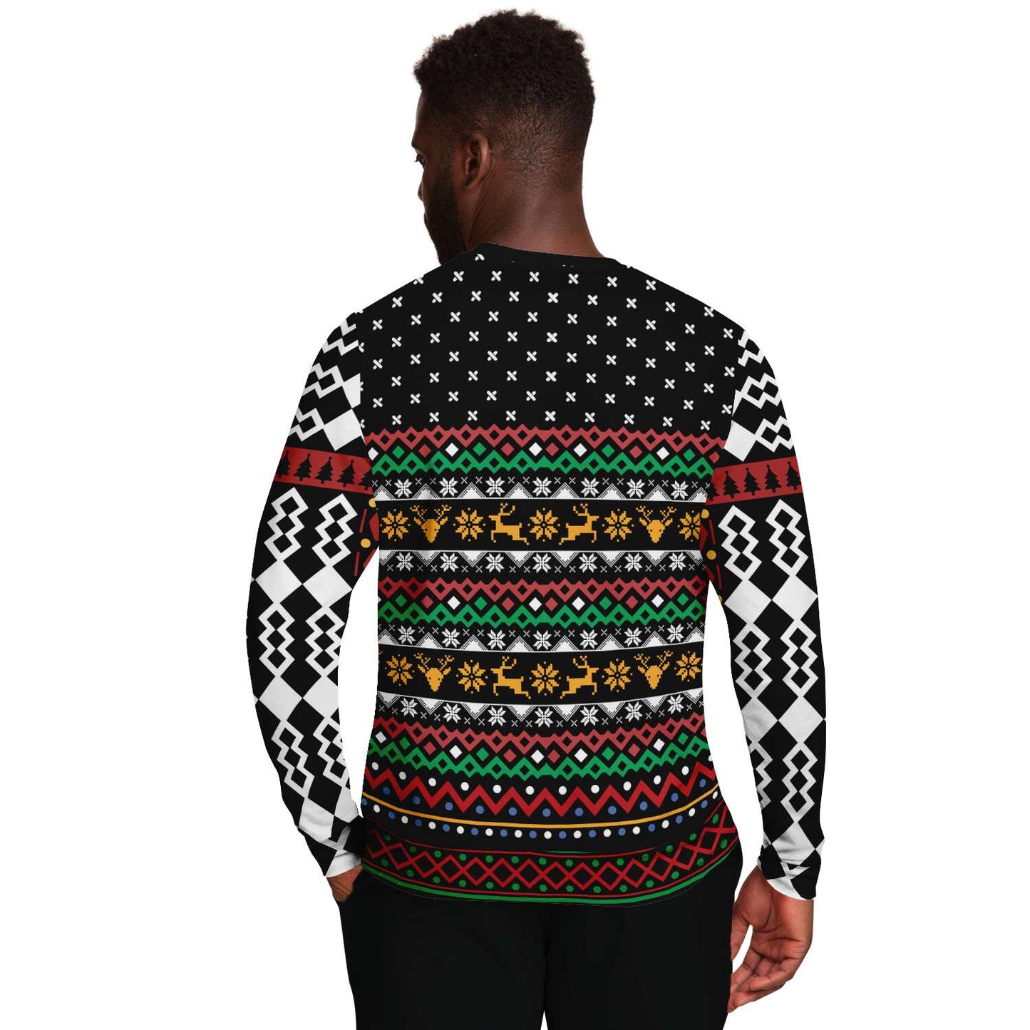 Naughty Or Nice Santa Bouncer Ugly Christmas Sweater