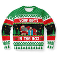 Your Gift's In The Box Ugly Christmas Sweater