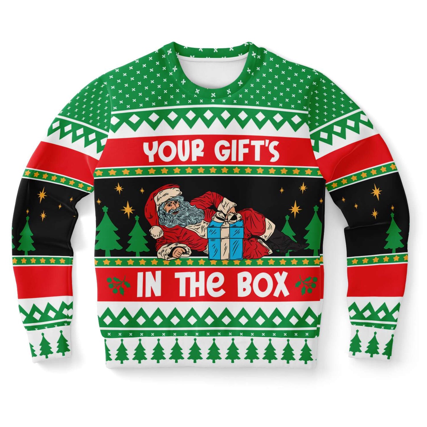 Your Gift's In The Box Ugly Christmas Sweater