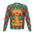 German Shephard - They Know When You Have Snacks Christmas Sweatshirt