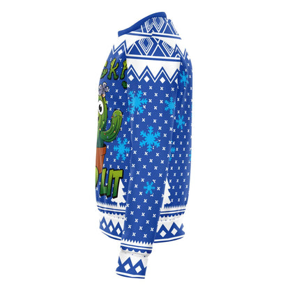 Prickly And Lit Ugly Christmas Sweater