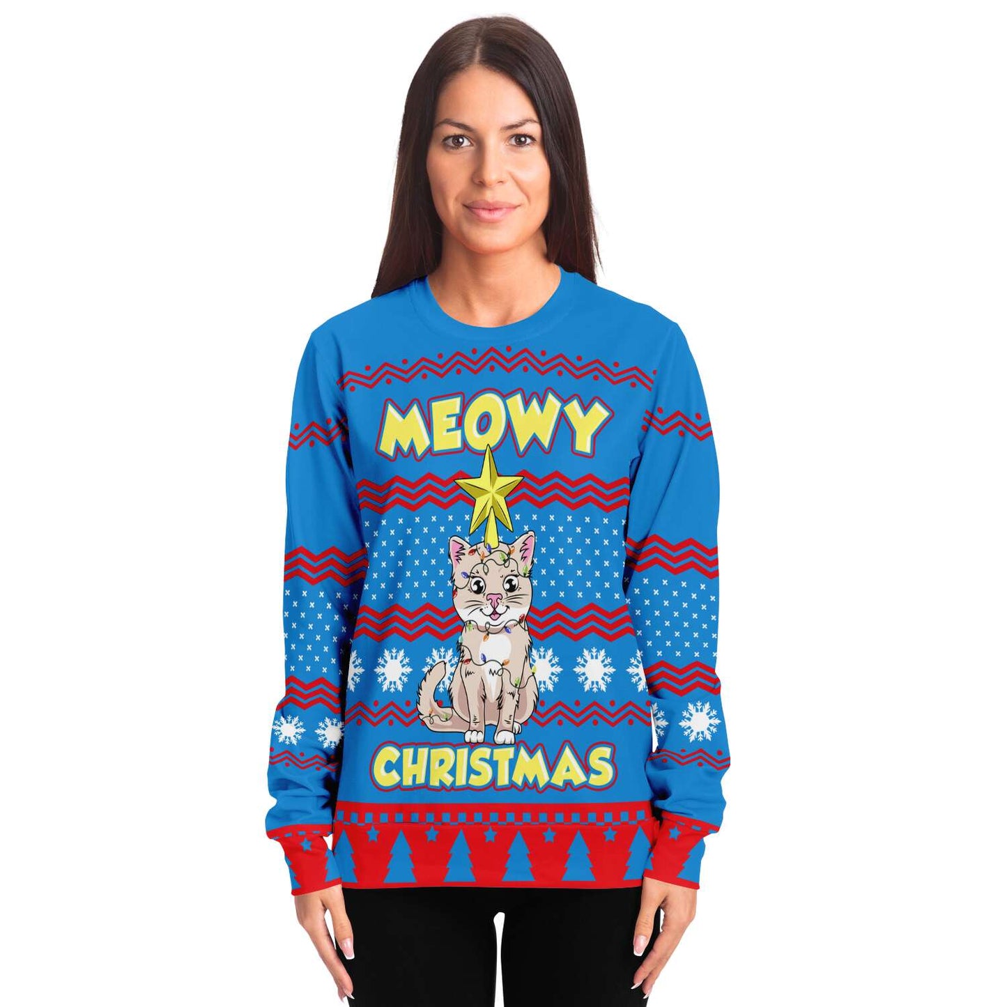 Meowy Christmas Ugly Christmas Sweater