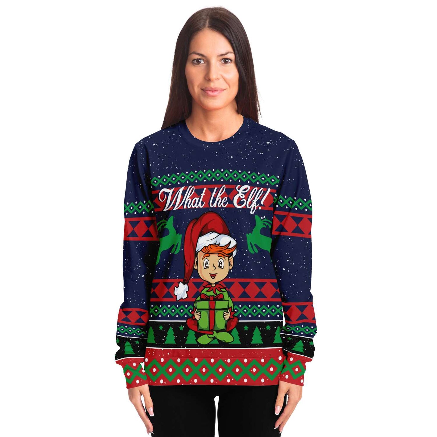 What The Elf Ugly Christmas Sweater