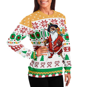 Pirate Santa Clause Yo Ho Ho Ugly Christmas Sweater