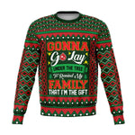 Gonna Go Lay Under The Tree Ugly Christmas Sweater