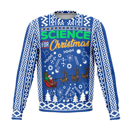 Science For Christmas Ugly Christmas Sweater