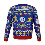 Baseball Home Base Christmas Crewneck Sweatshirt