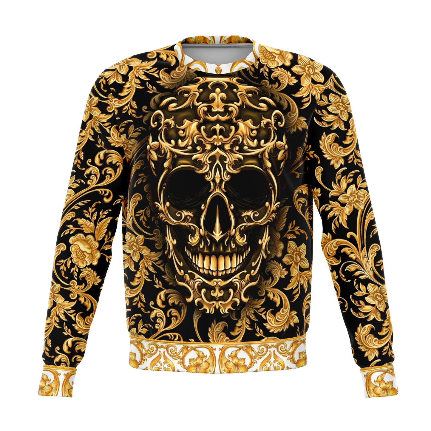 Baroque Skull Crewneck Sweatshirt