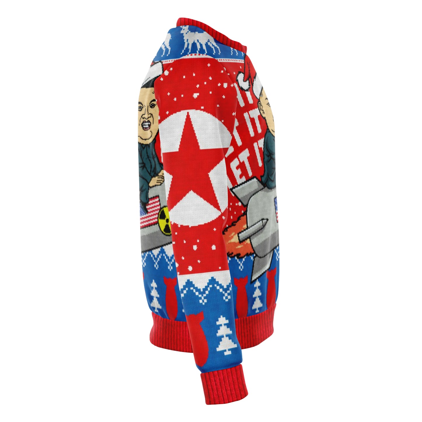 Let It Blow Ugly Christmas Sweater