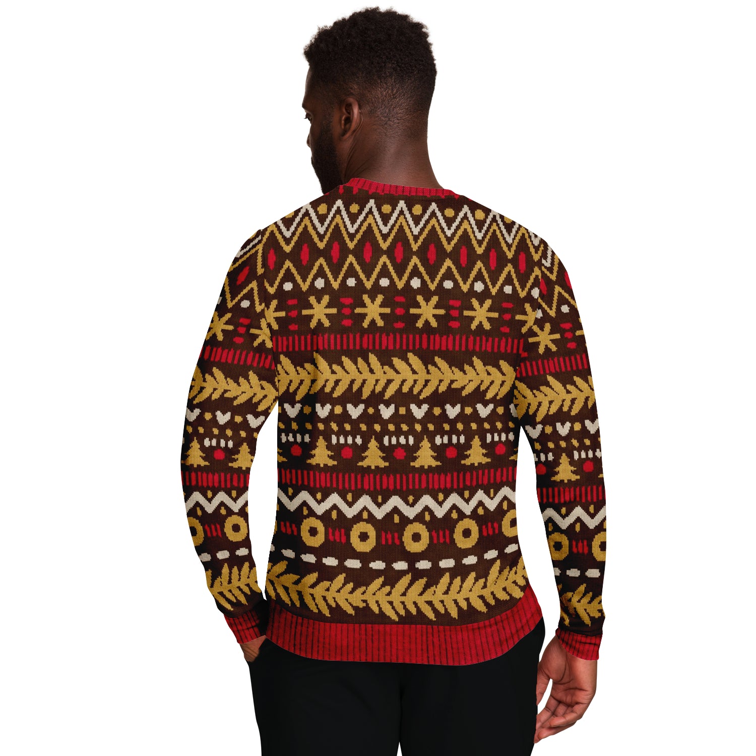 Rudolph The Red Nosed Gaindeer Ugly Christmas Sweater