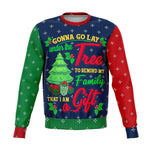 Gonna Go Lay Under The Christmas Tree Crewneck Sweatshirt