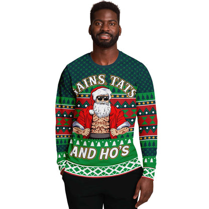 Gains Tats And Ho's Ugly Christmas Sweater