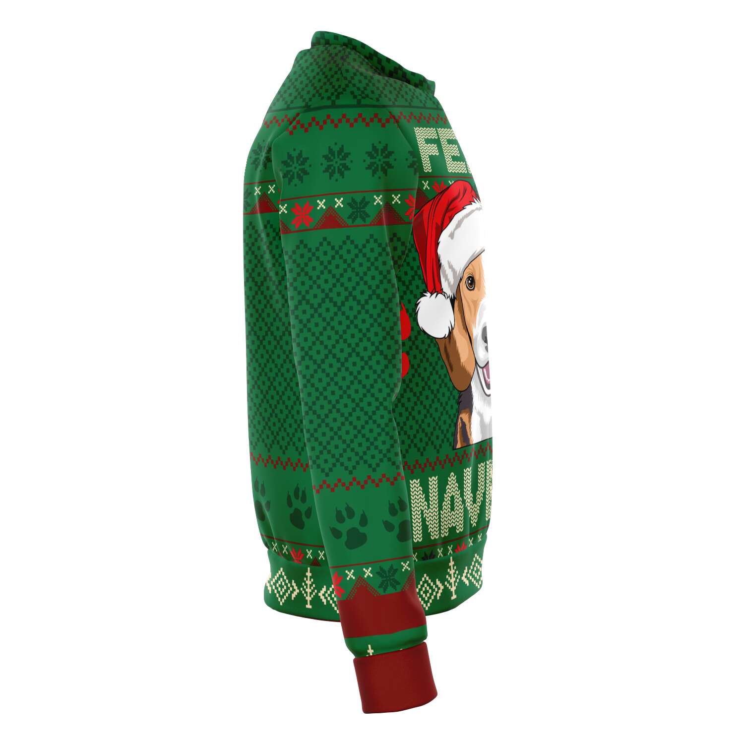 Beagle Feliz Navidog Ugly Christmas Sweater